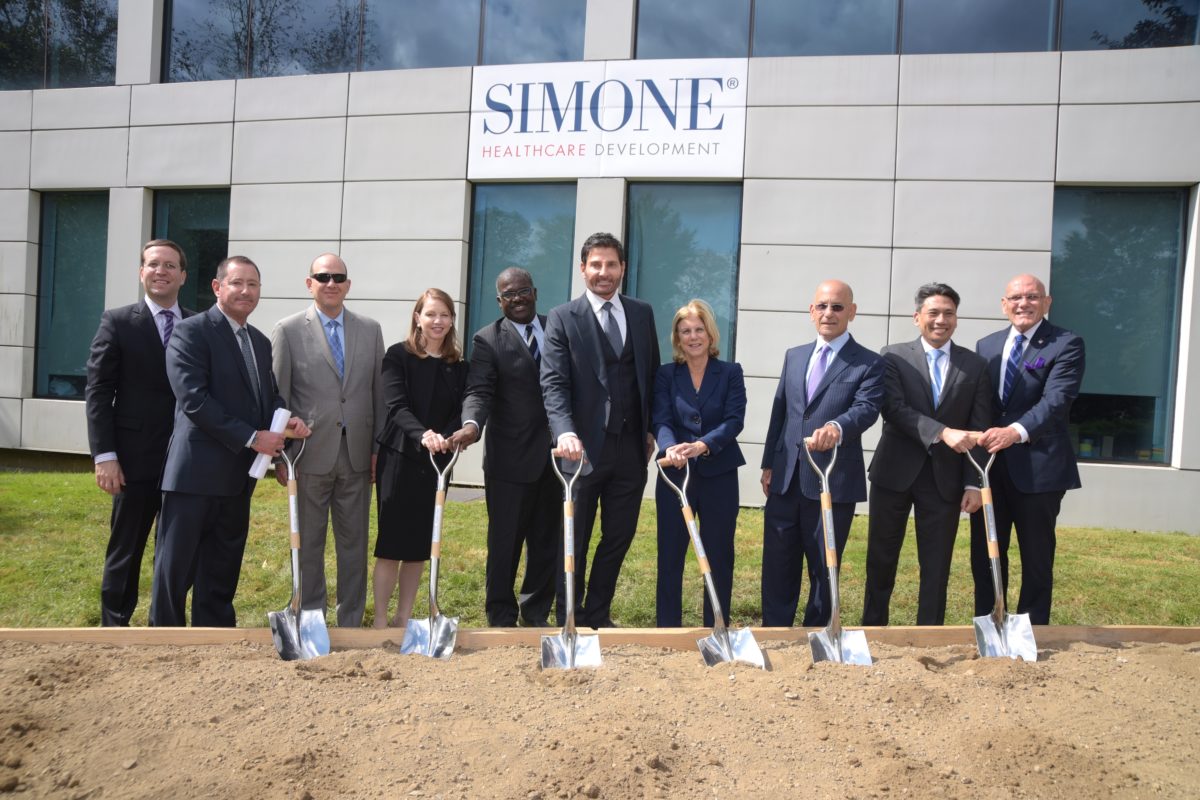 Simone and Montefiore Break Ground for Pediatric Specialty